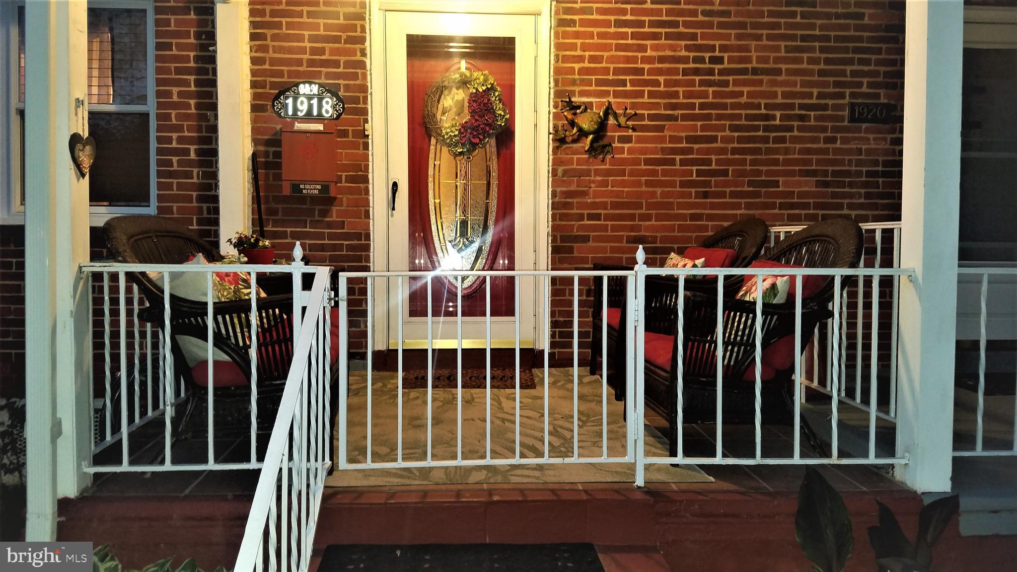 1918 Hillenwood Road Baltimore, MD 21239 - Photo 4 of 41 Comfortable porch with tile floor