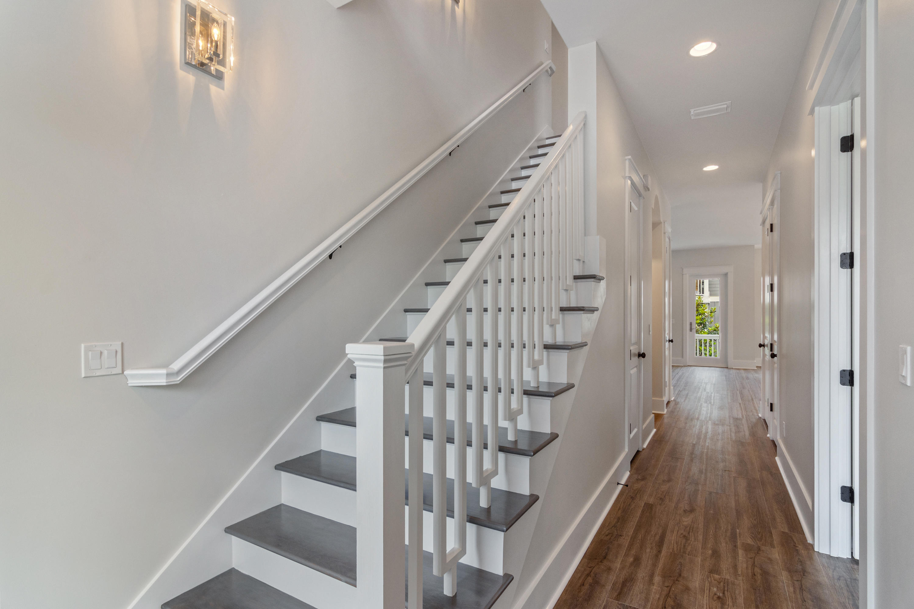 16 Lake Mist Ln Inlet Beach Inlet Beach, FL 32461 - Photo 20 of 45 a view of entryway with wooden floor