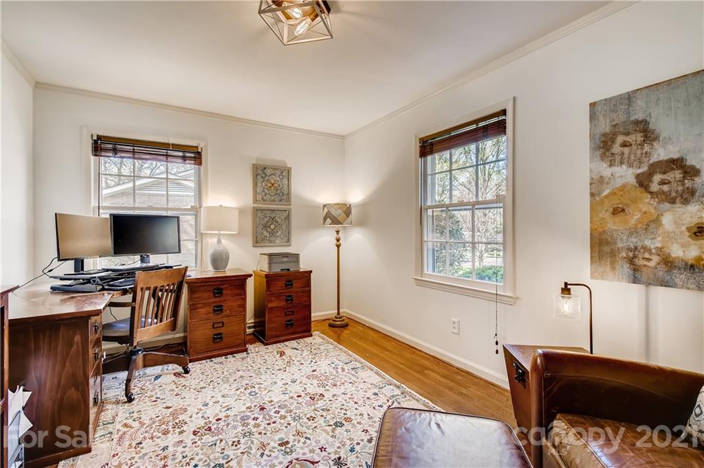 3929 Glenfall Avenue Charlotte, NC 28210 - Photo 14 of 30 a view of a livingroom with workspace and a window