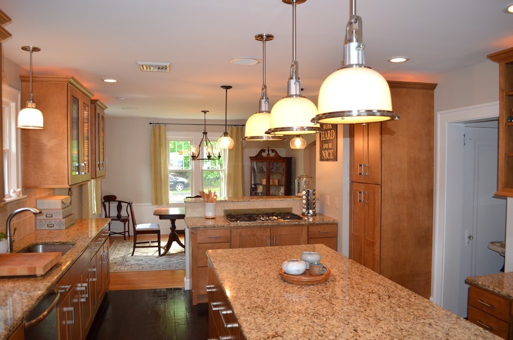 425 Trafton Road Springfield, MA 01108 - Photo 12 of 28 a very nice looking kitchen with a large window and chandelier