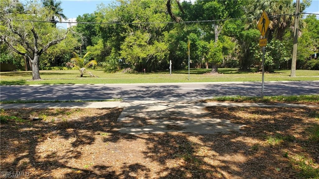 2nd Street Fort Myers, FL 33916 - Photo 11 of 12 a view of a ground with large trees