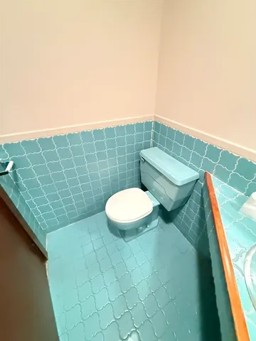 a view of a bathroom with a sink and a toilet