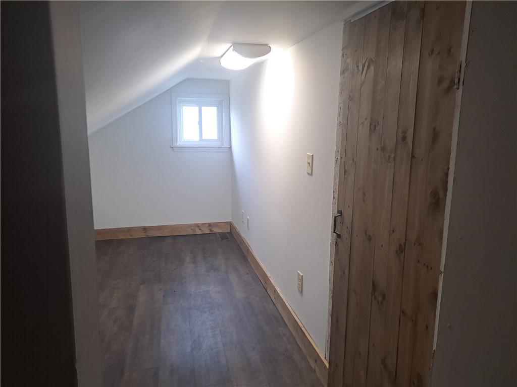 414 Liberty Street Perryopolis, PA 15473 - Photo 20 of 26 a view of a hallway with wooden floor and closet