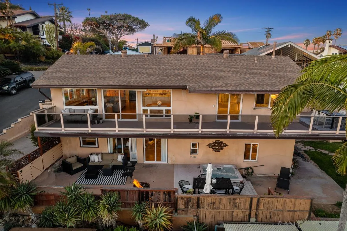 231 5th Street Encinitas, CA 92024 - Photo 37 of 43 a front view of house with outdoor space and seating space