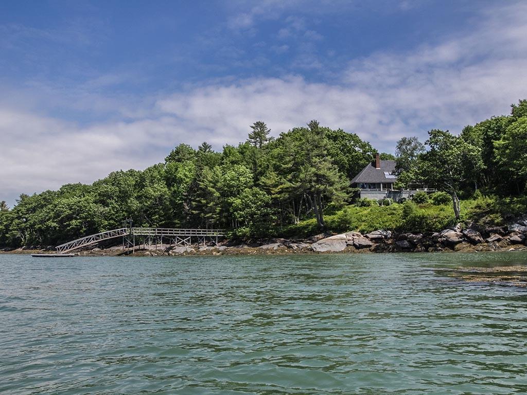 383 Harrington Road Pemaquid, ME 04558 - Photo 2 of 35 View of the deep-water dock and...
