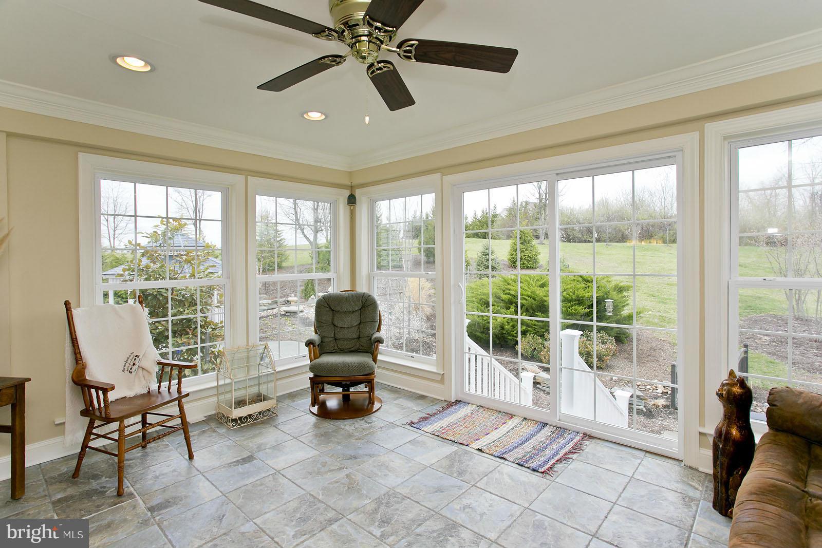 4060 Middle Road Winchester, VA 22602 - Photo 6 of 30 Sunroom with ceramic tile and abundant windows