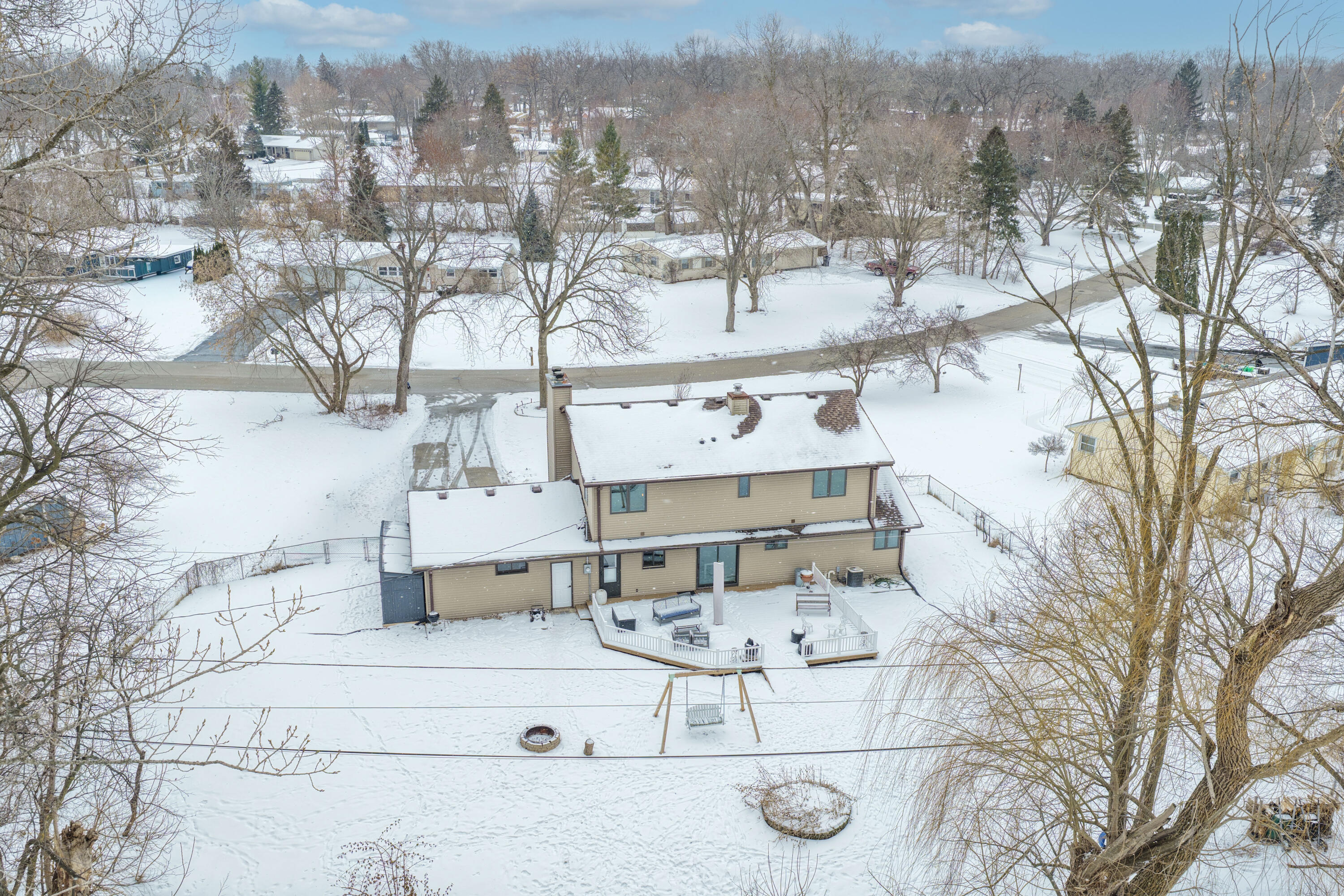 11368 Bridget Lane Hales Corners, WI 53130 - Photo 4 of 43 Aerial View