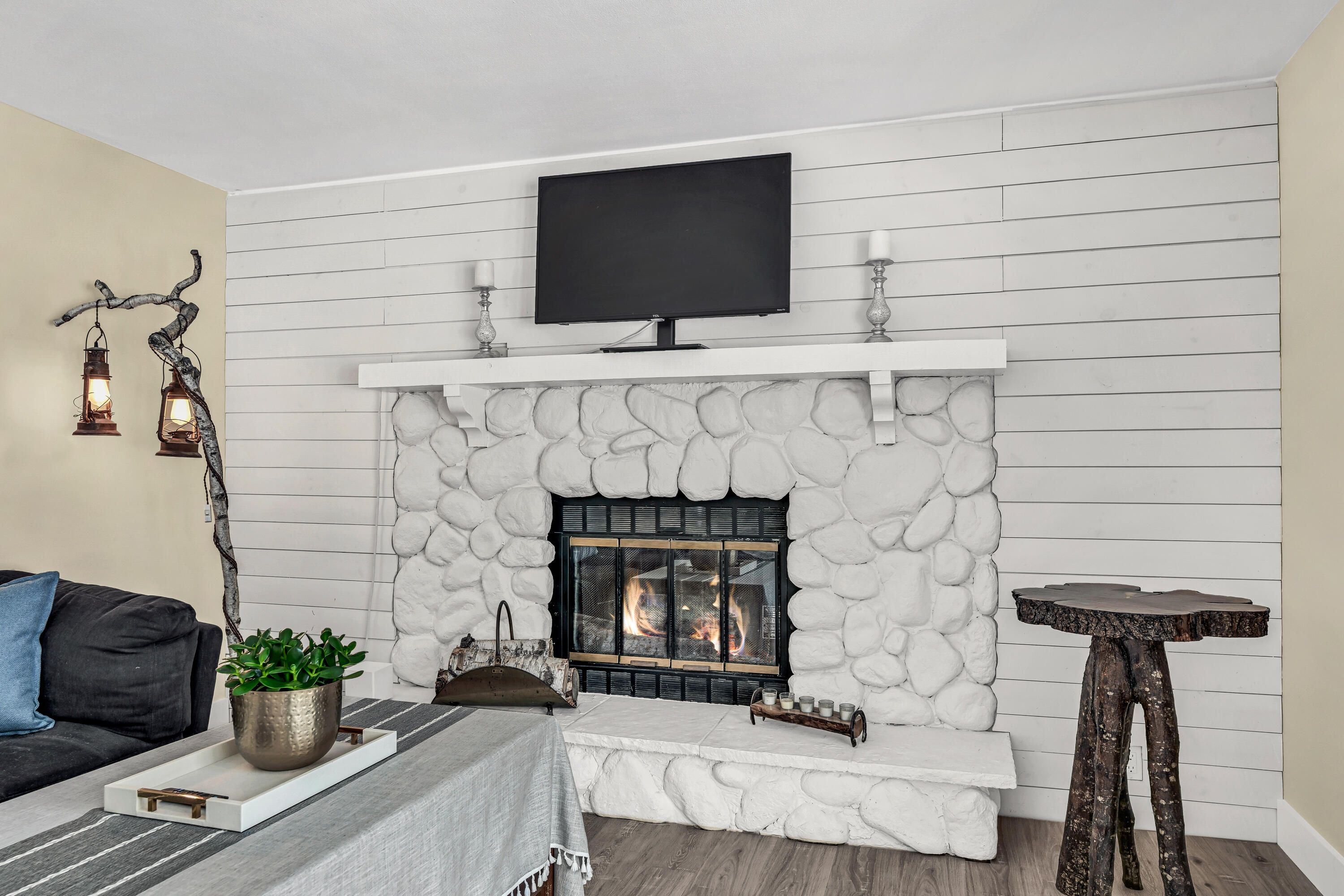 11368 Bridget Lane Hales Corners, WI 53130 - Photo 9 of 43 Living Room Fireplace