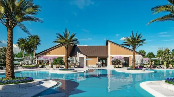 a view of a balcony with ocean view