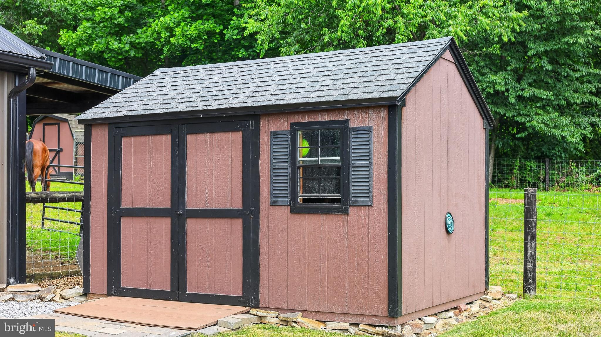 5325 Hammond Road New Holland, PA 17557 - Photo 55 of 73 Charming garden shed in serene setting.