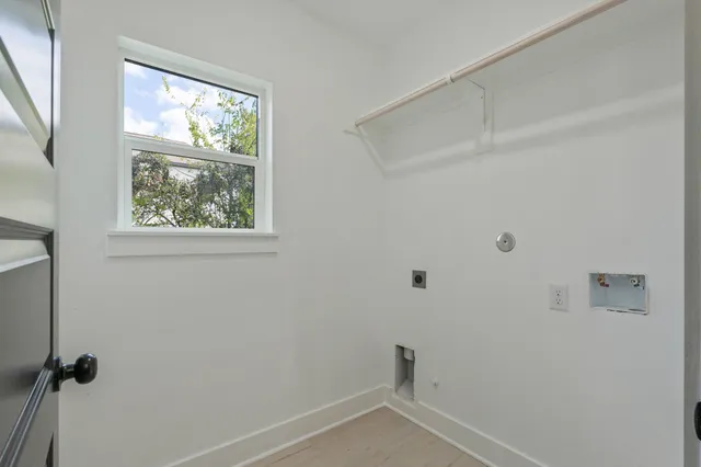 a view of small space with closet