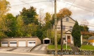 Front house and 5 garages