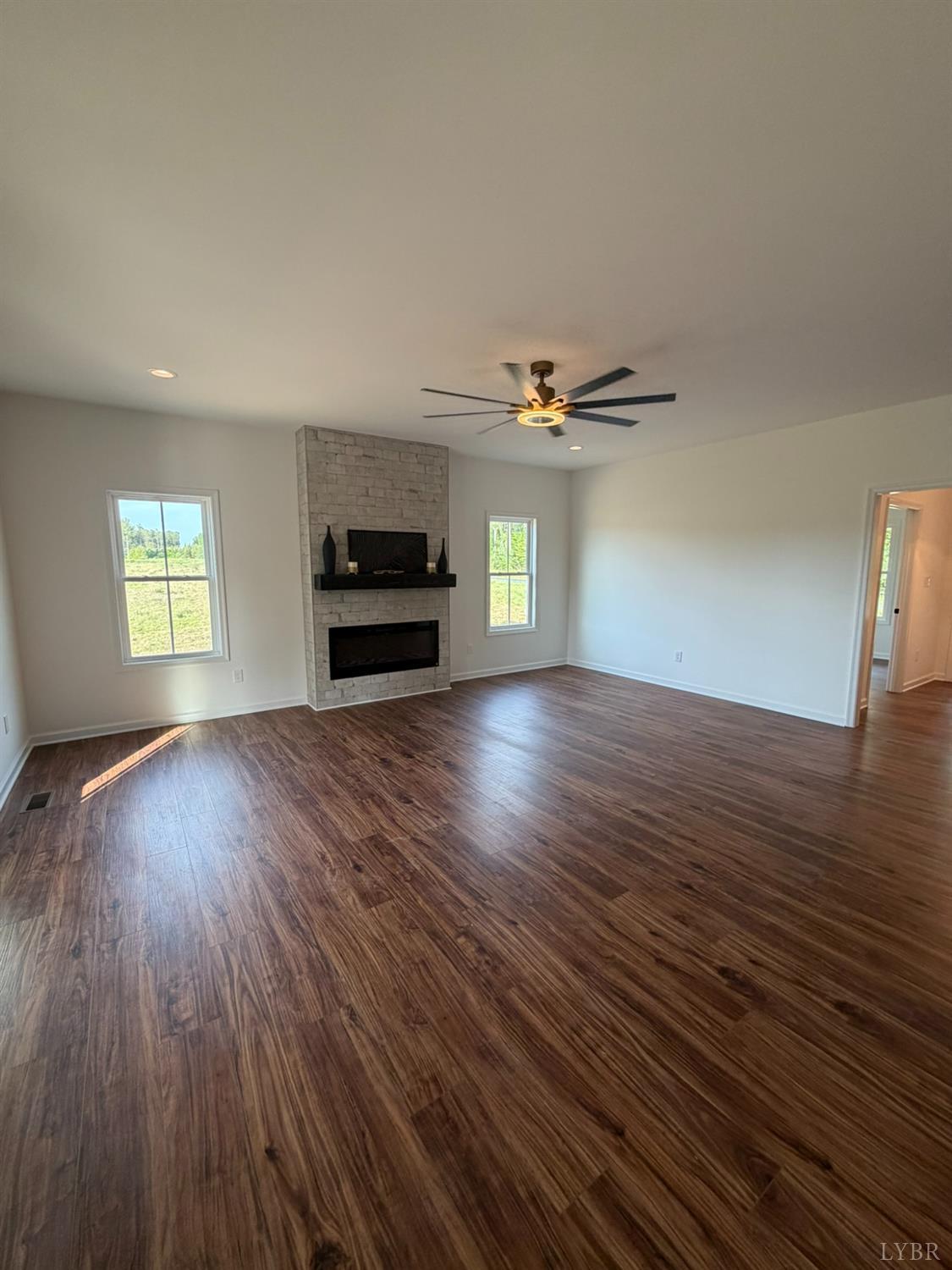 405 Hixburg Road Pamplin, VA 23958 - Photo 11 of 73 wooden floor in an empty room with a window