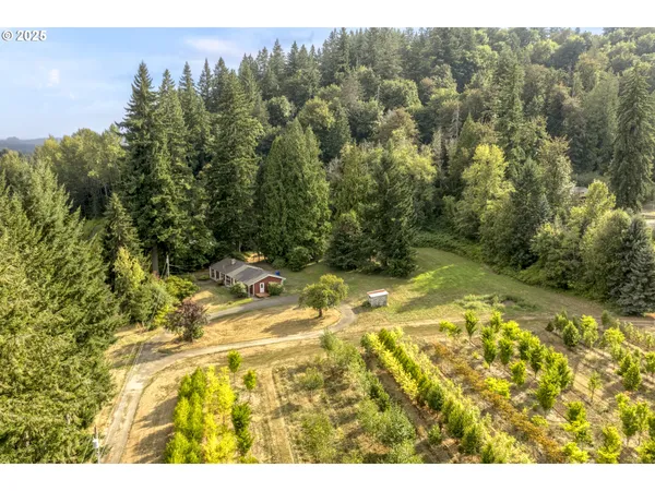 a view of an outdoor space and a lake view