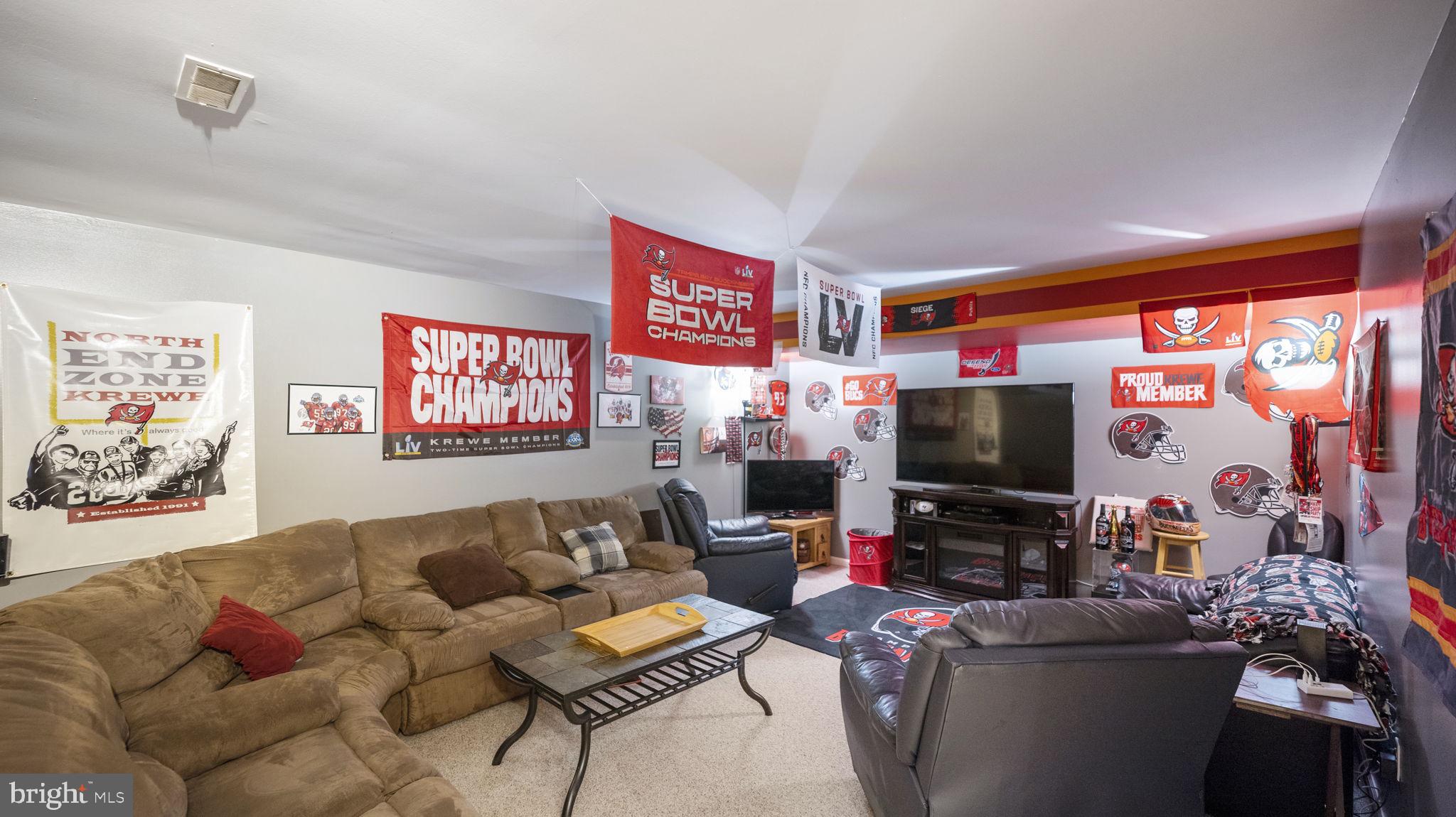 12904 Summit Ridge Terrace Germantown, MD 20874 - Photo 24 of 31 Basement media room