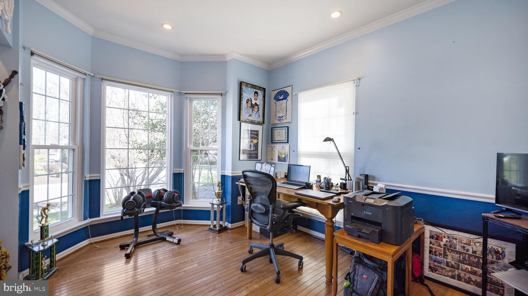 Work from home in the home office