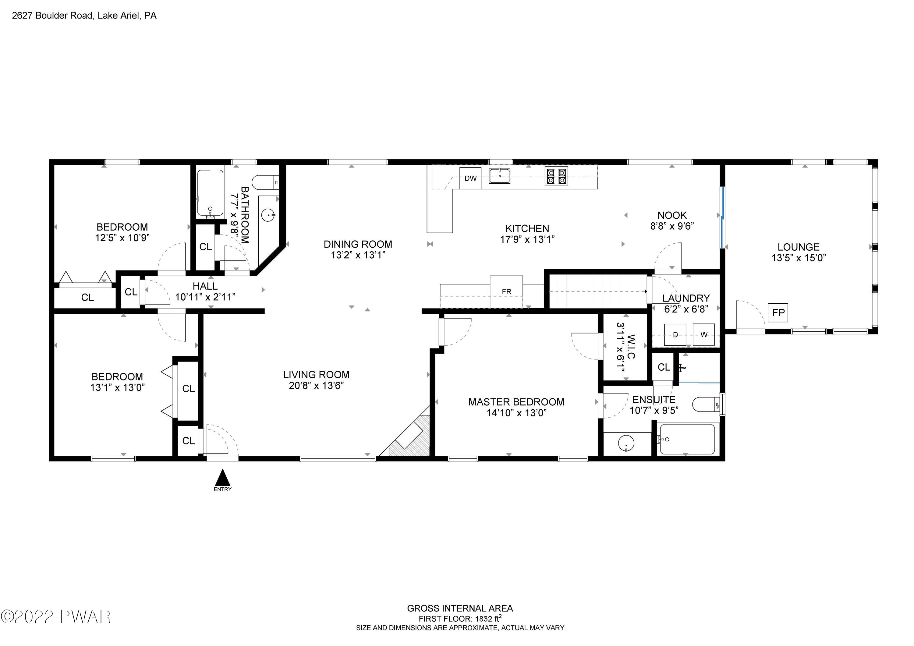 80 Boulder Road Lake Ariel, PA 18436 - Photo 58 of 59 Floor Plan
