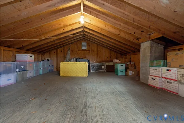 a view of storage and utility room