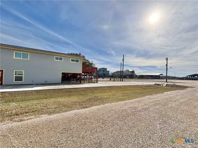 a view of a house with a swimming pool