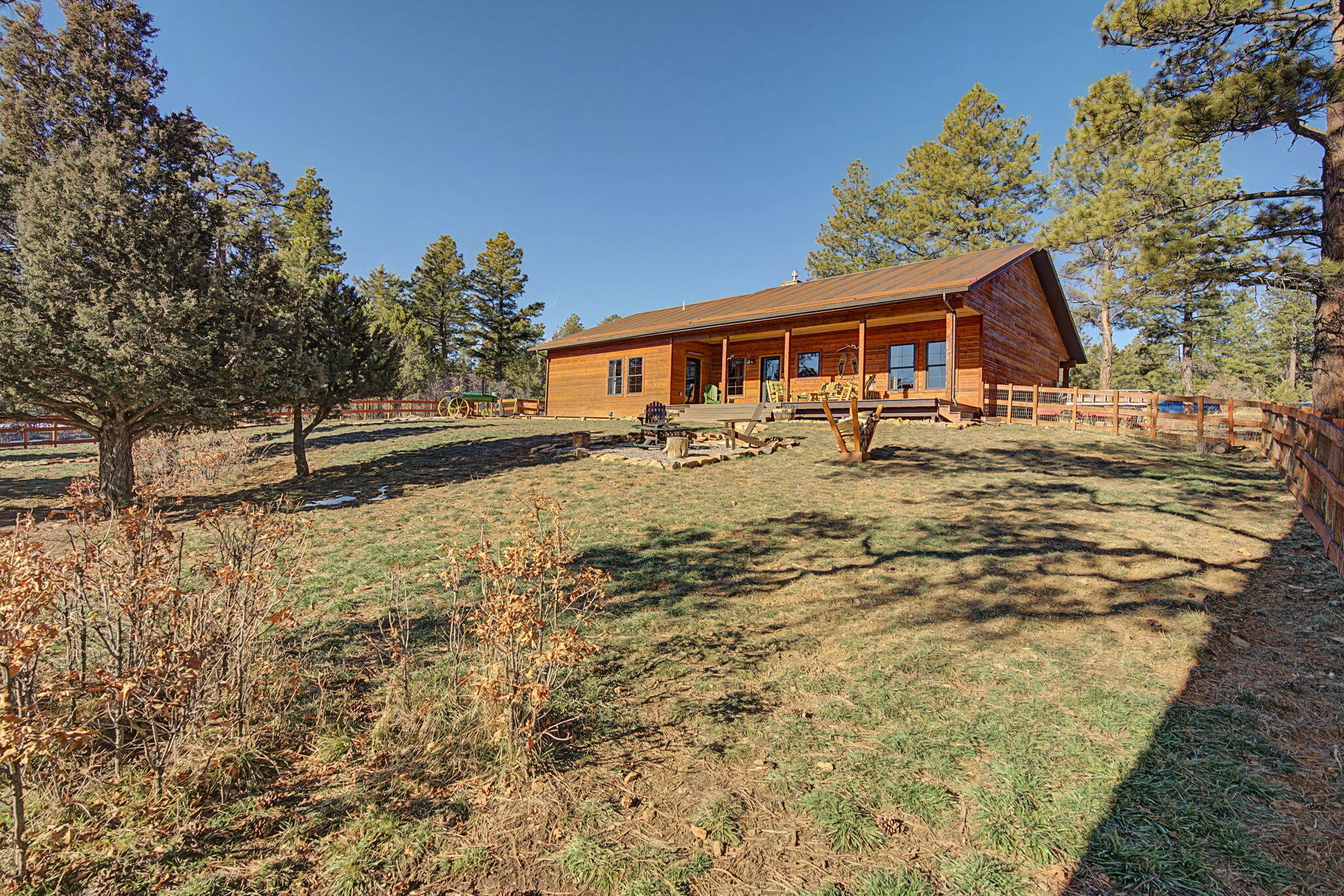 213 Big Canyon Point Ridgway, CO 81432 - Photo 25 of 41 a front view of a house with a yard