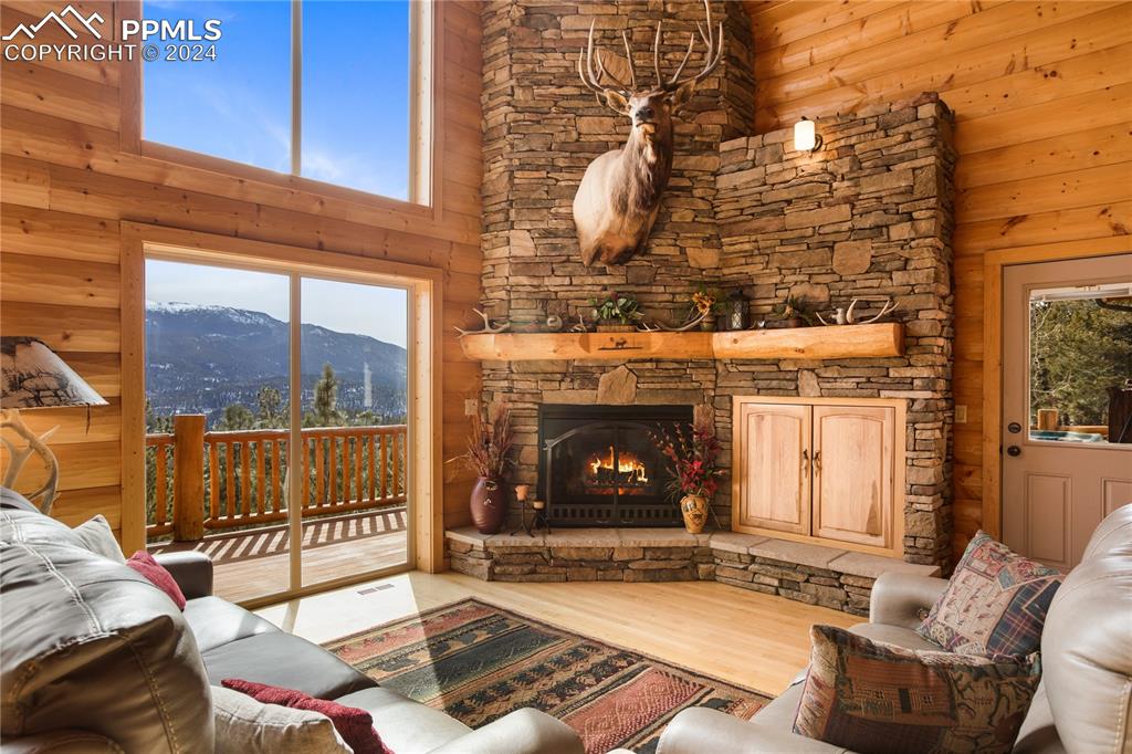 156 Paradiso Road Divide, CO 80814 - Photo 11 of 45 a building outdoor space with patio furniture and potted plants