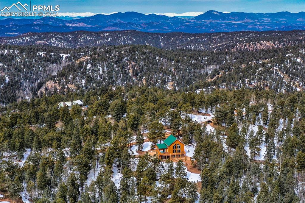 156 Paradiso Road Divide, CO 80814 - Photo 39 of 45 a view of city and mountain