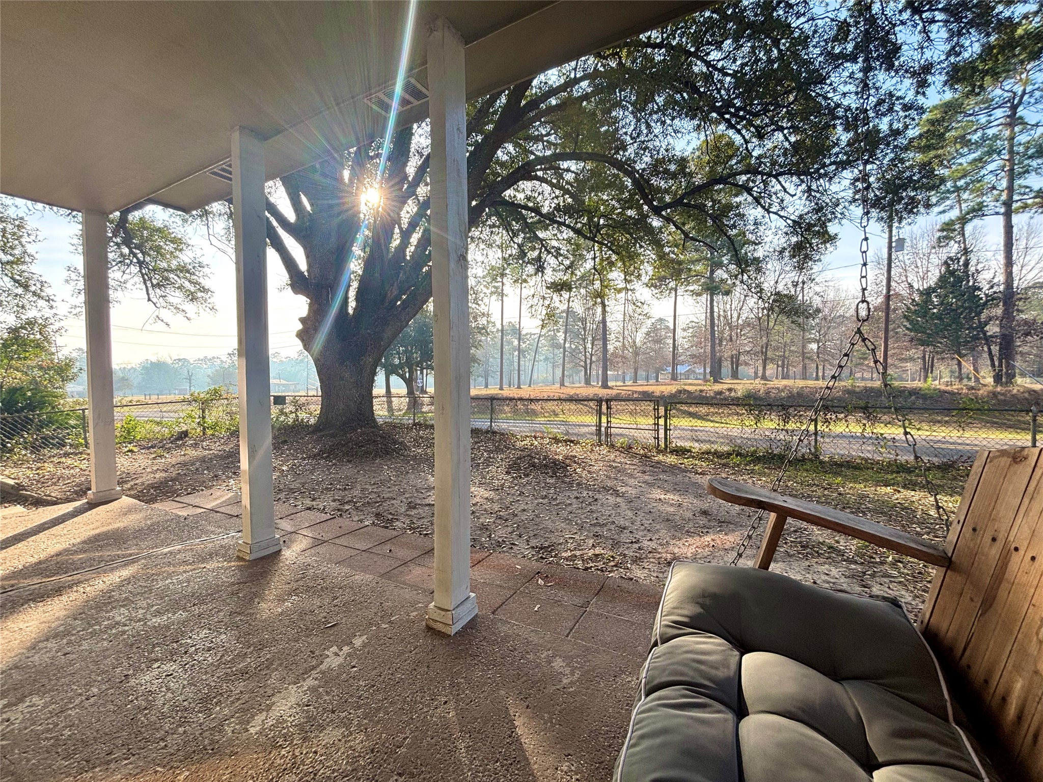 408 West Elder Street Colmesneil, TX 75938 - Photo 10 of 28 a view of a yard with a tree