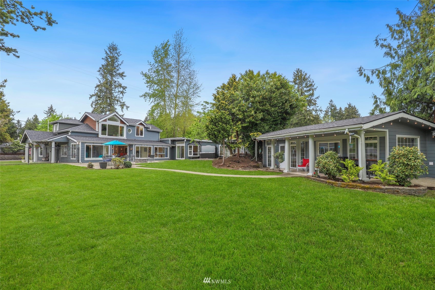 7031 Mullen Road Southeast Olympia, WA 98503 - Photo 37 of 40 a front view of a house with a garden