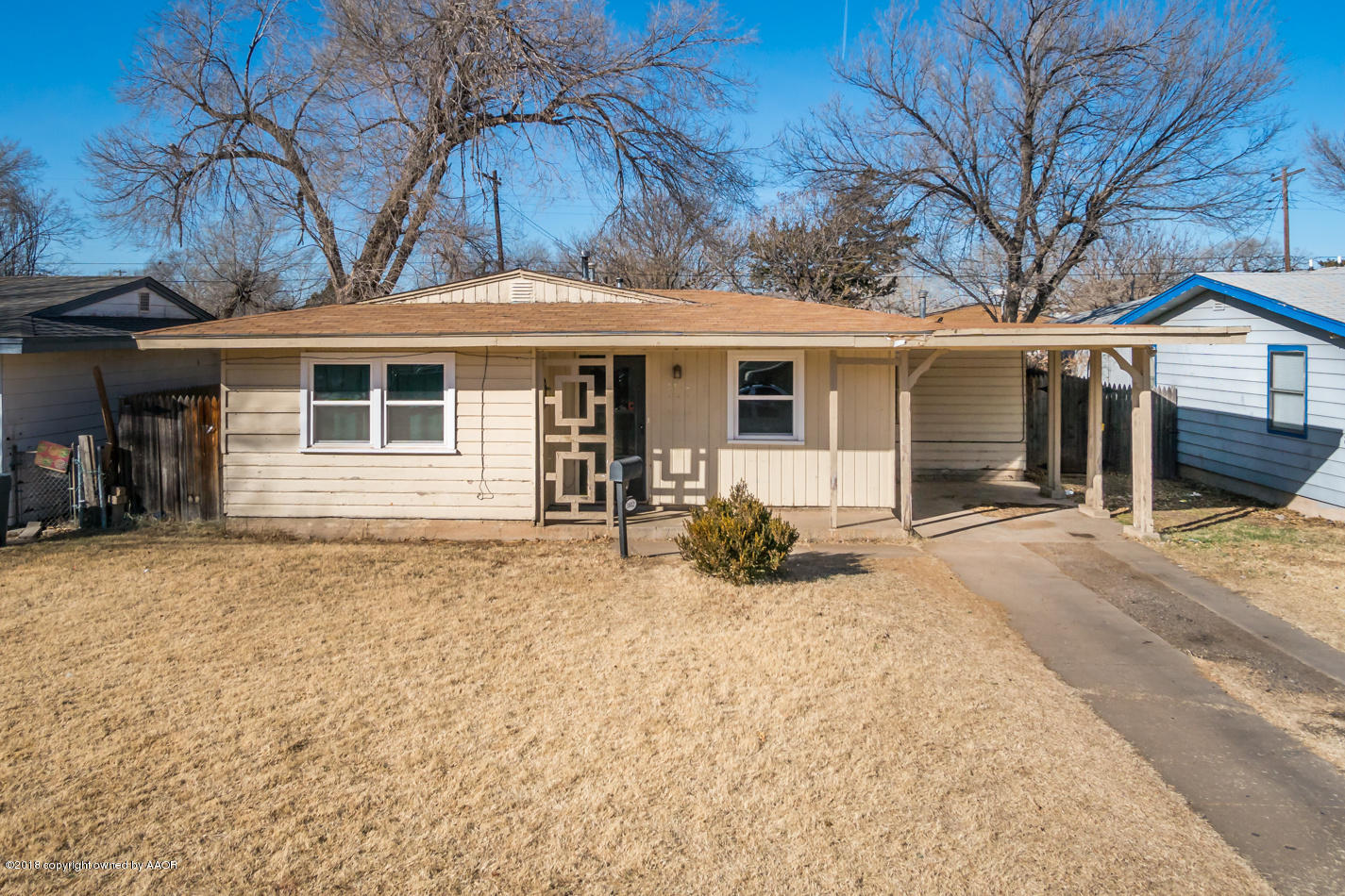3812 Gables Street Amarillo, TX 79110 - Photo 1 of 11 Front