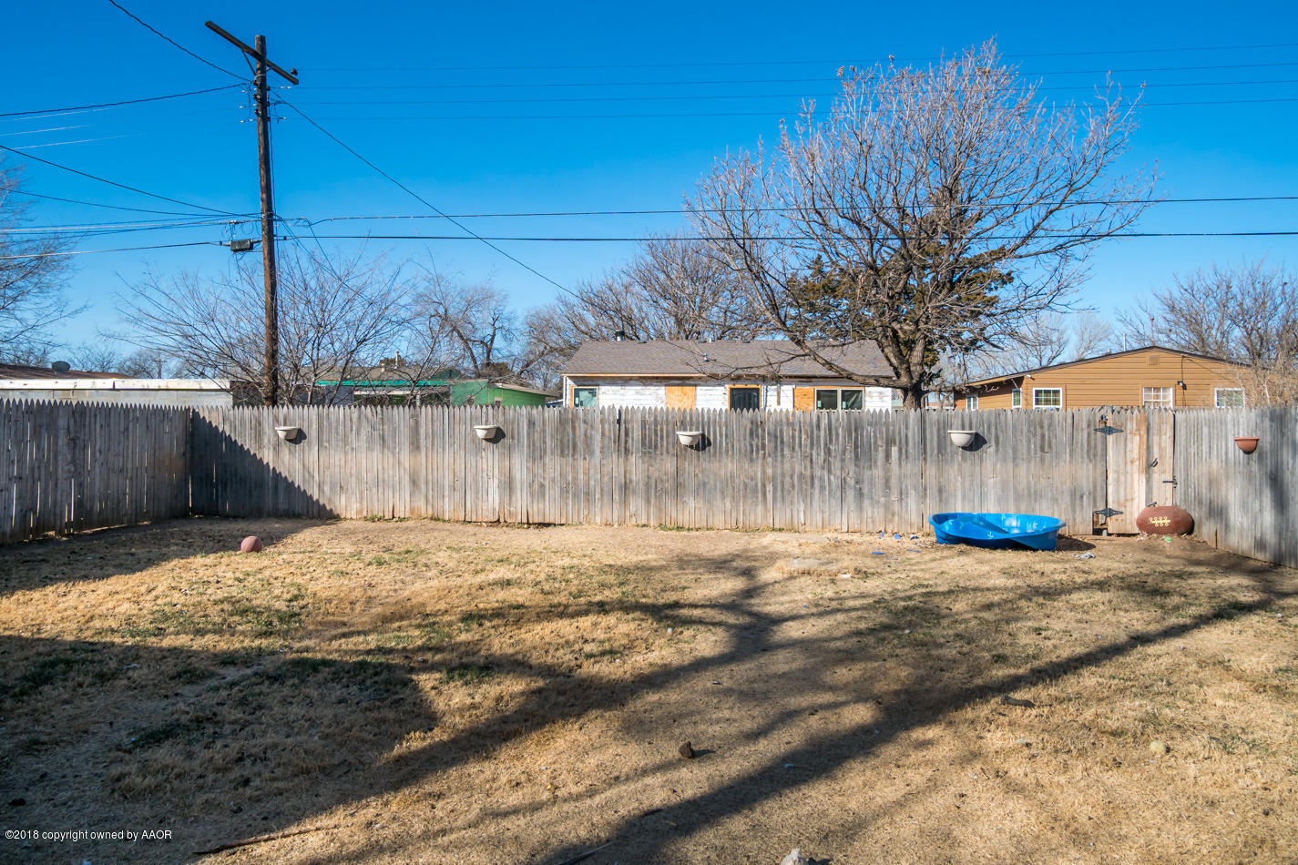3812 Gables Street Amarillo, TX 79110 - Photo 11 of 11 Back Yard