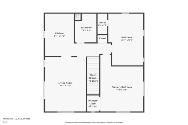 a picture of a floor plan