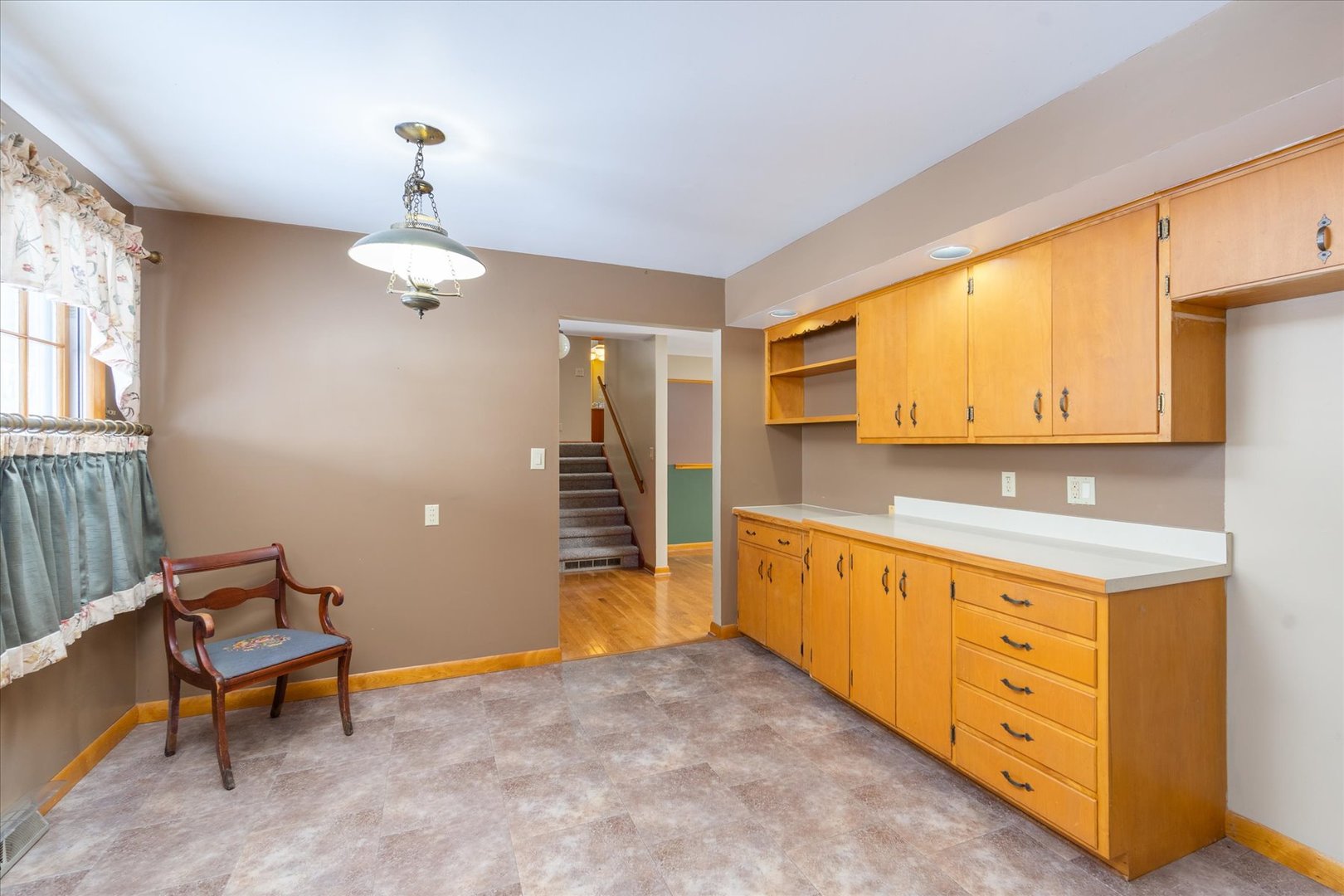708 East Thompson Street Princeton, IL 61356 - Photo 11 of 46 a spacious bedroom with a bed and a dresser in it