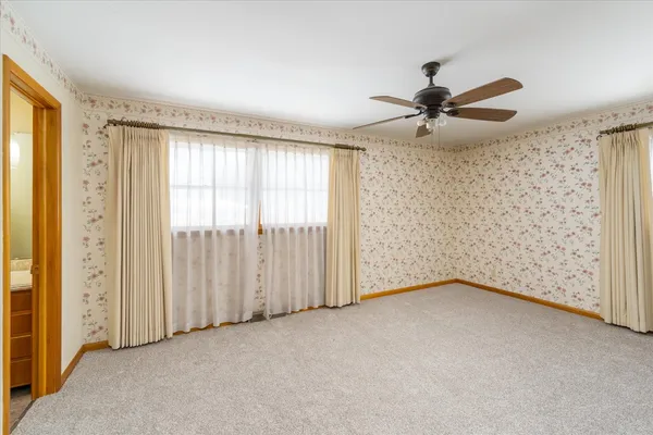 a view of a room with window