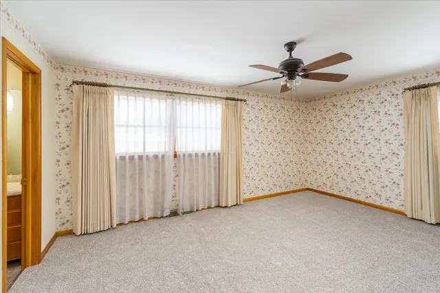 a view of a room with window