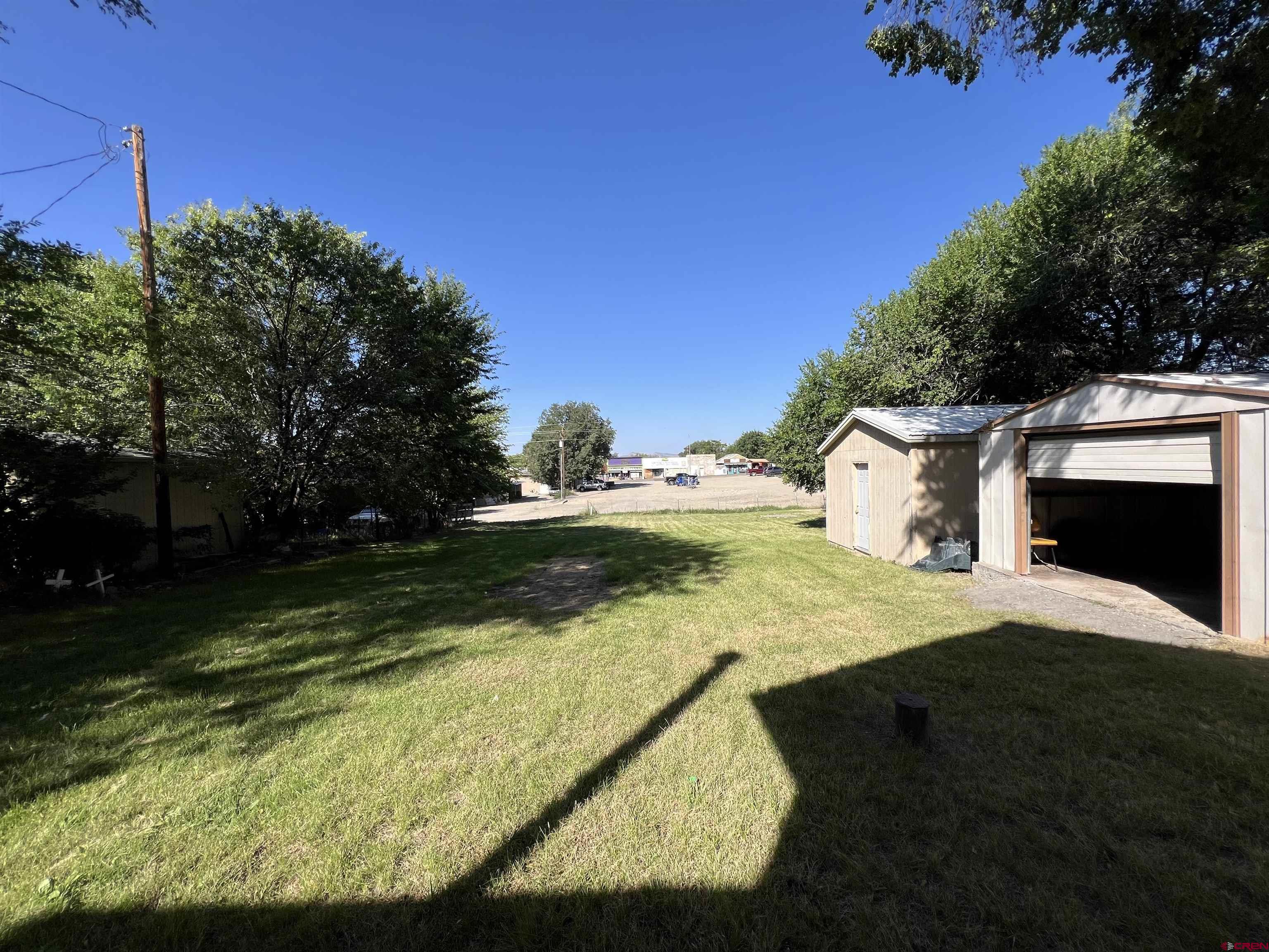460 Fox Street Nucla, CO 81424 - Photo 10 of 35 a view of a backyard with green space
