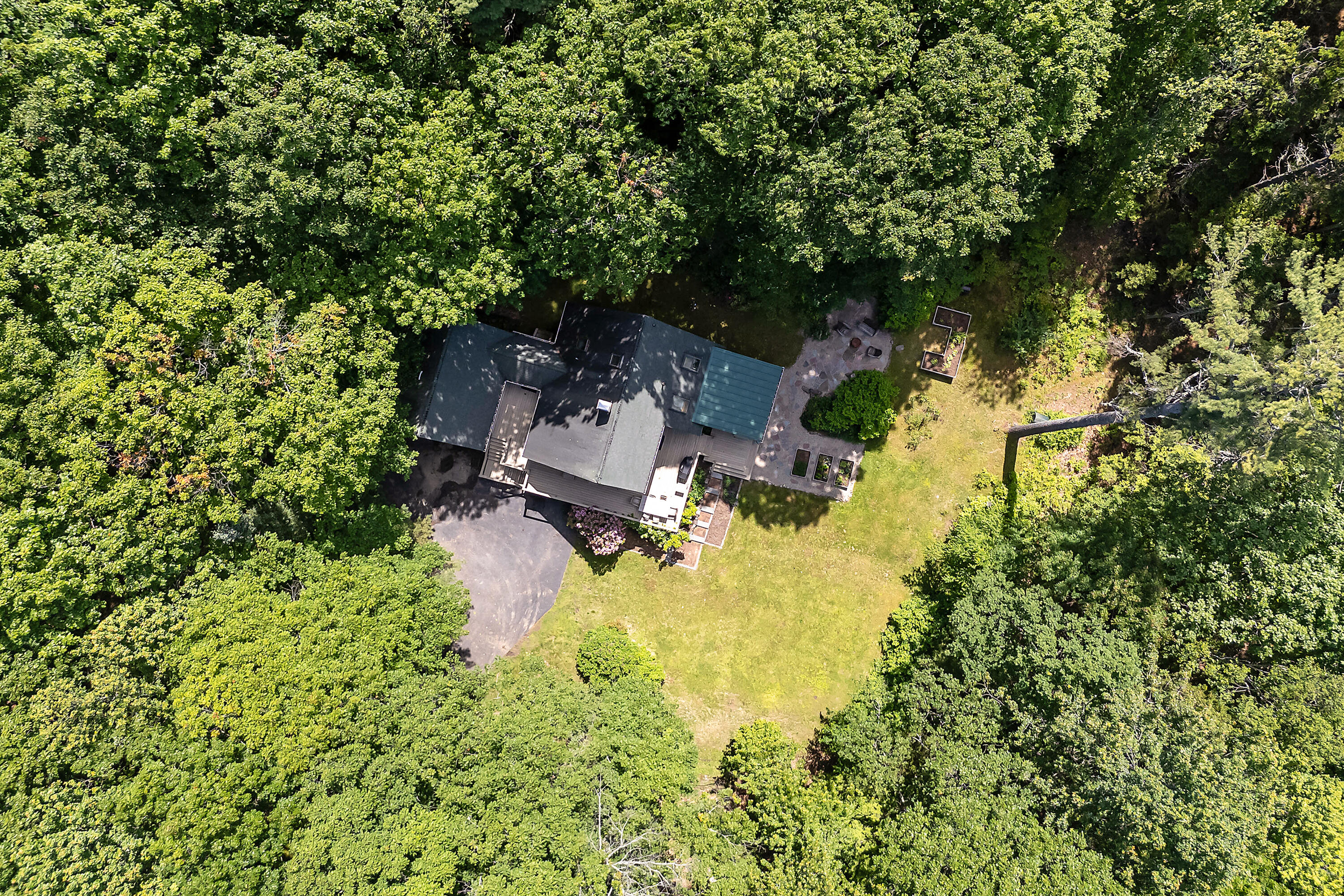 2 Harbor Ridge Road Freeport, ME 04032 - Photo 38 of 39 aerial from directly above