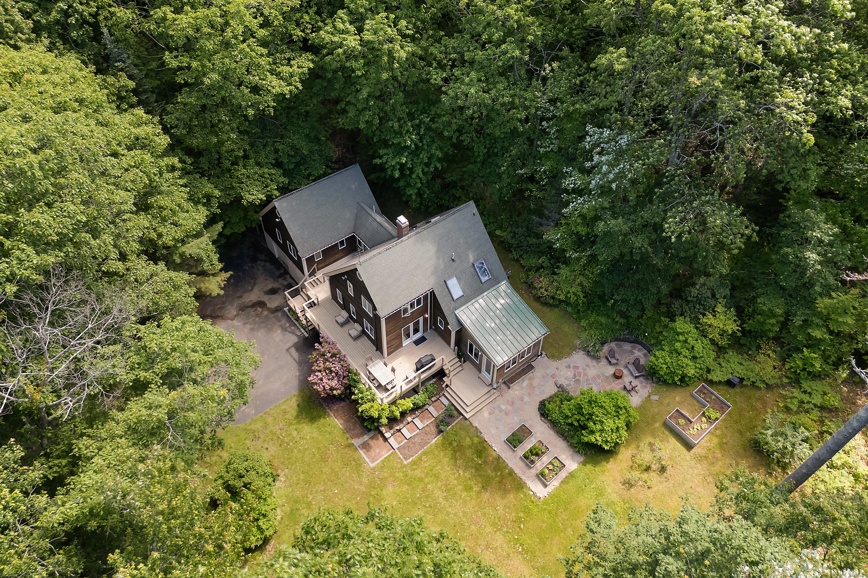 2 Harbor Ridge Road Freeport, ME 04032 - Photo 39 of 39 aerial from angle