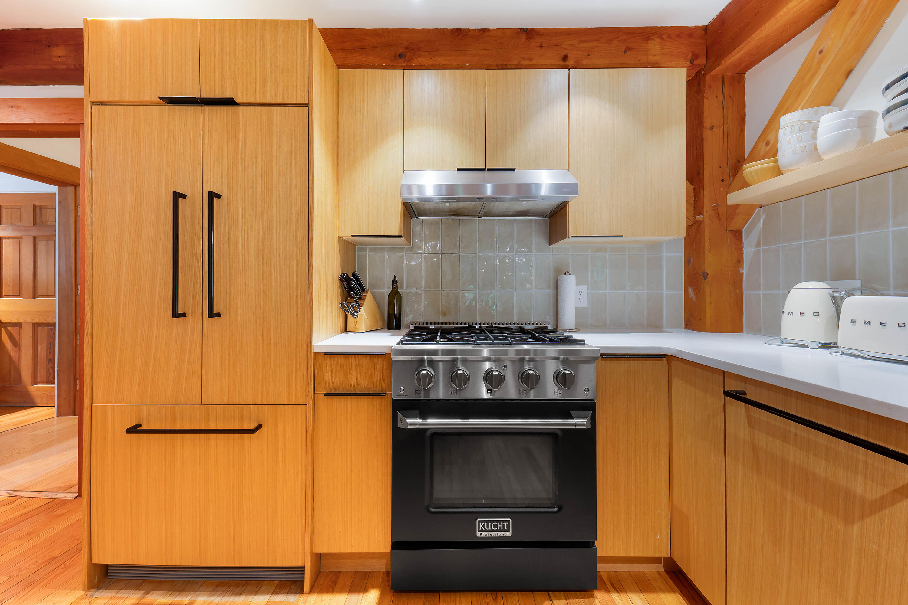 2 Harbor Ridge Road Freeport, ME 04032 - Photo 6 of 39 kitchen fridge and stove