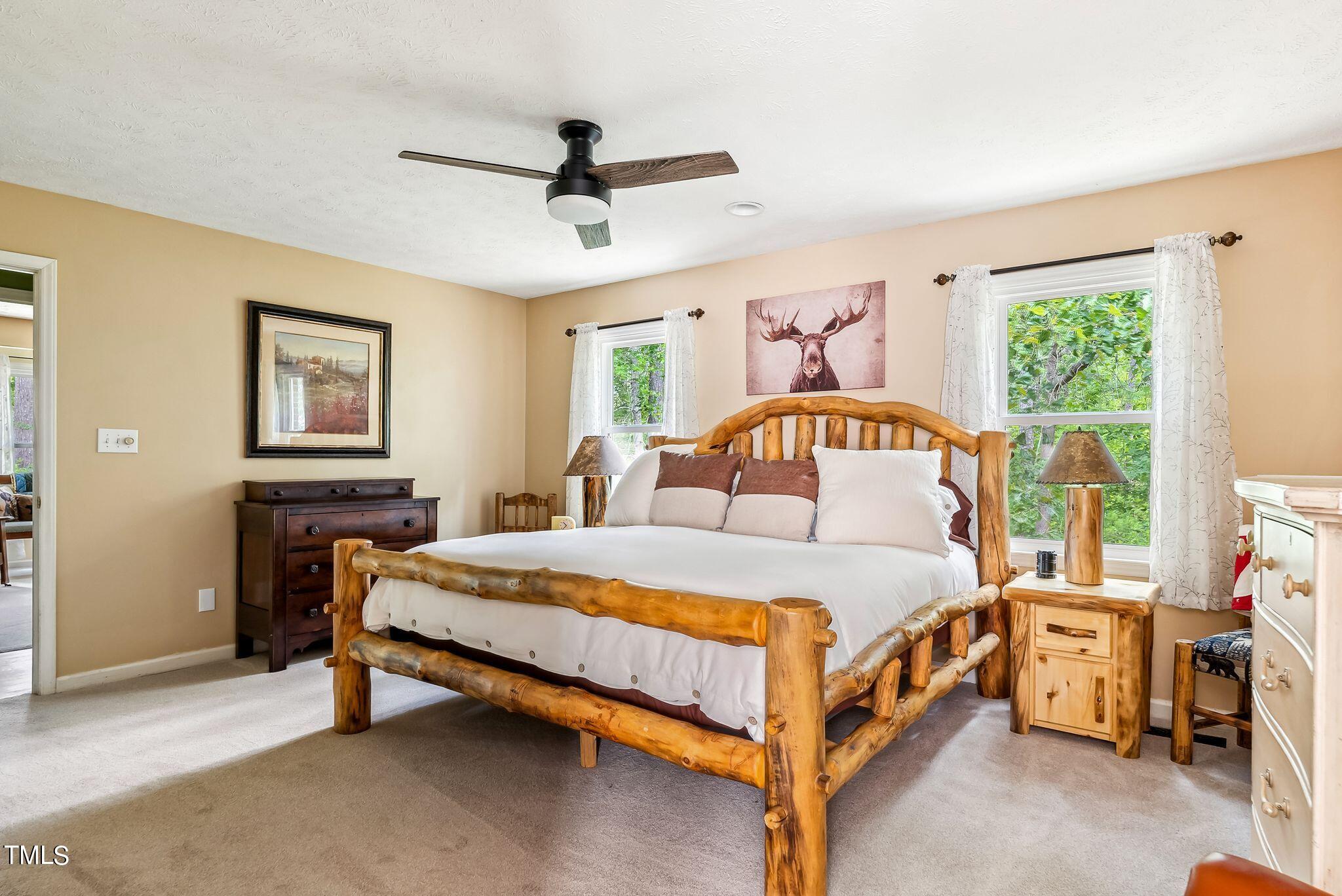 30341 East E Lake Rd Road Wagram, NC 28396 - Photo 18 of 39 a bedroom with a bed and a window
