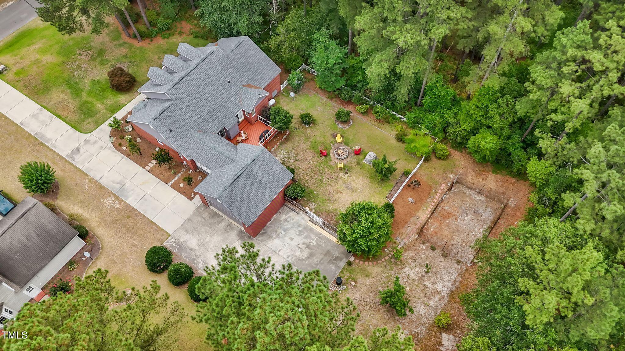 30341 East E Lake Rd Road Wagram, NC 28396 - Photo 38 of 39 an aerial view of a house with outdoor space