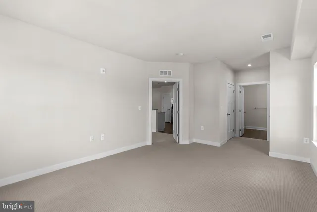 a view of empty room