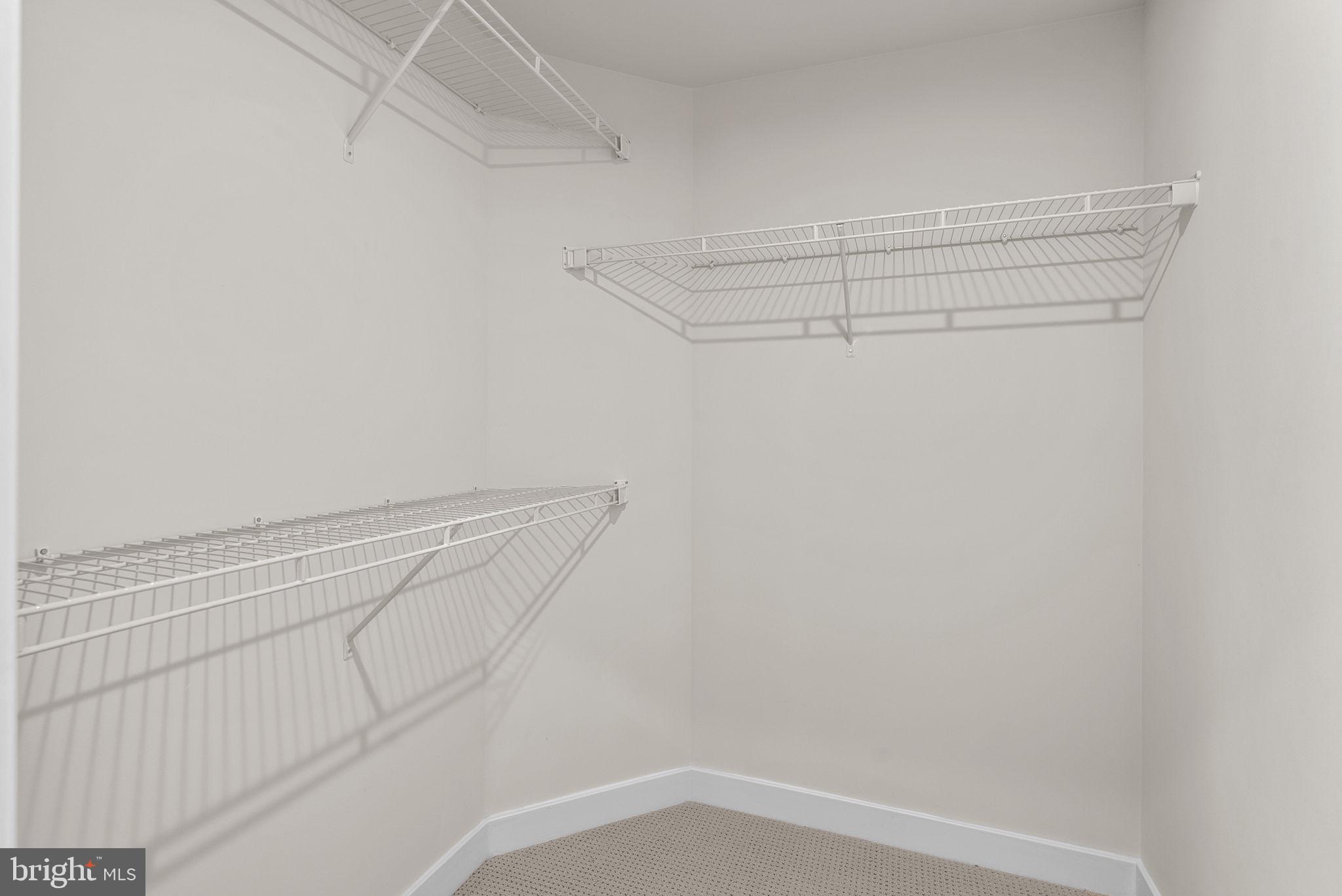 3520 Starlight Street, Unit 302 Frederick, MD 21704 - Photo 18 of 42 a view of an empty walk in closet