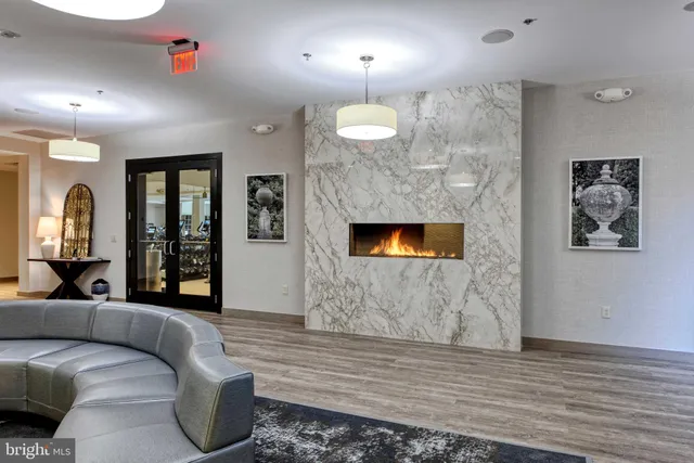 a outdoor dining space with furniture and window