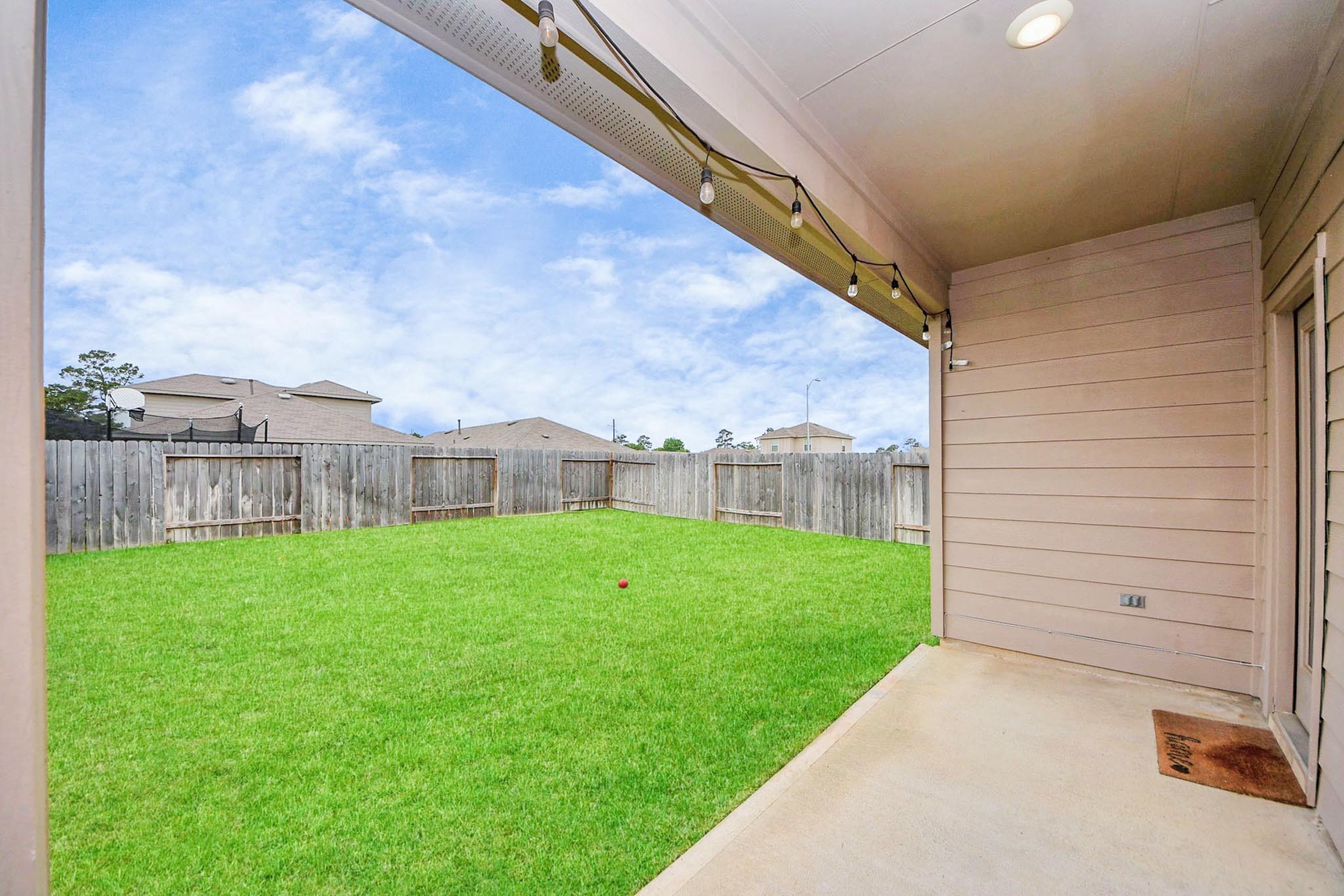 22619 Goose Pasture Lane Spring, TX 77373 - Photo 12 of 13 a view of a backyard