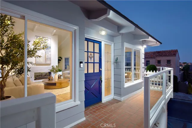 a very nice looking living room with a large window