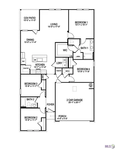 $271,900 | 5465 Gallantry Court, Baker, LA 70714