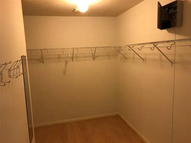 a view of a rack on the wall