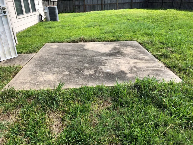 a view of a brick building