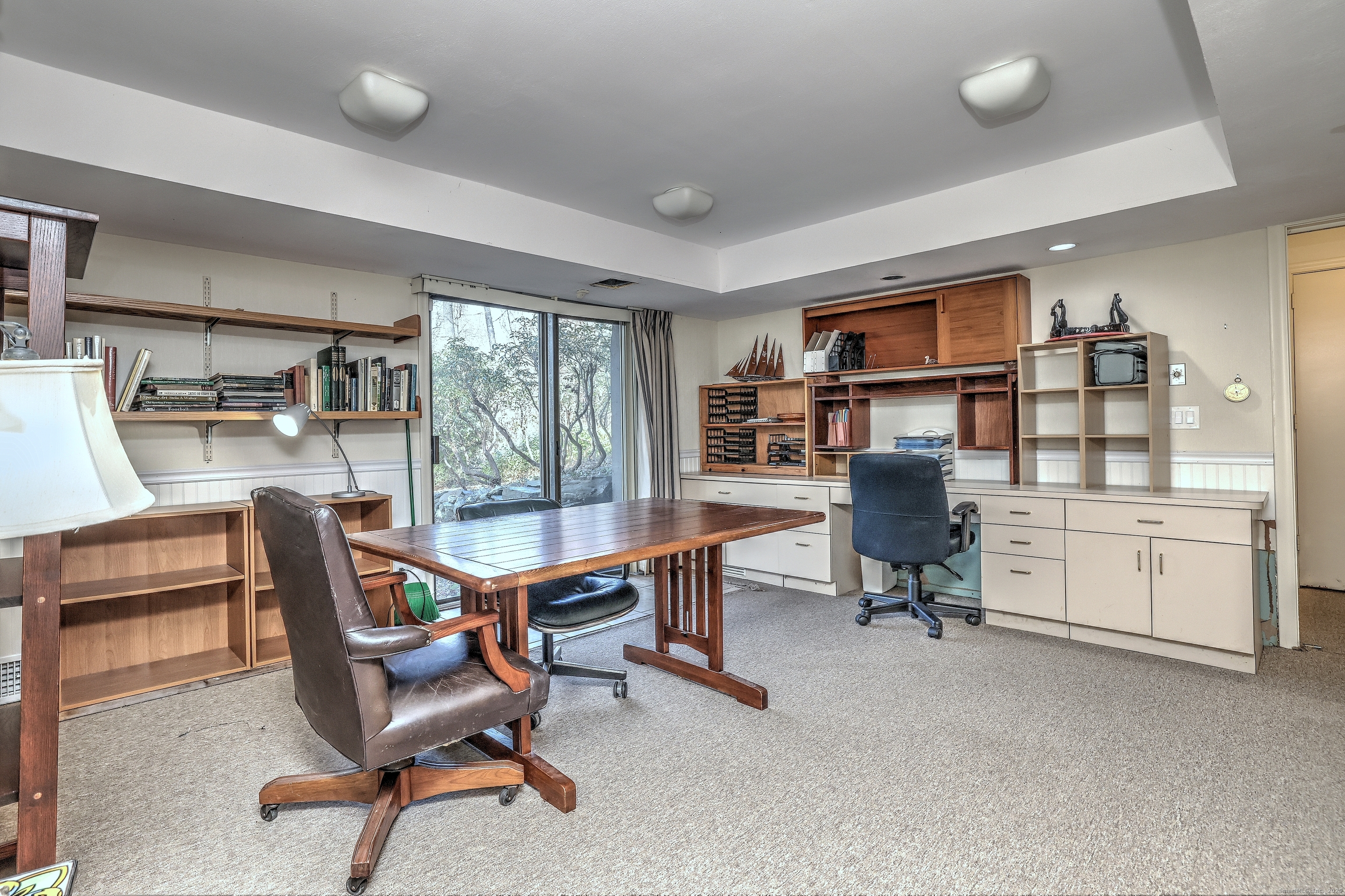 70 Woodfield Road Woodbridge, CT 06525 - Photo 30 of 37 a dining room with furniture and a window
