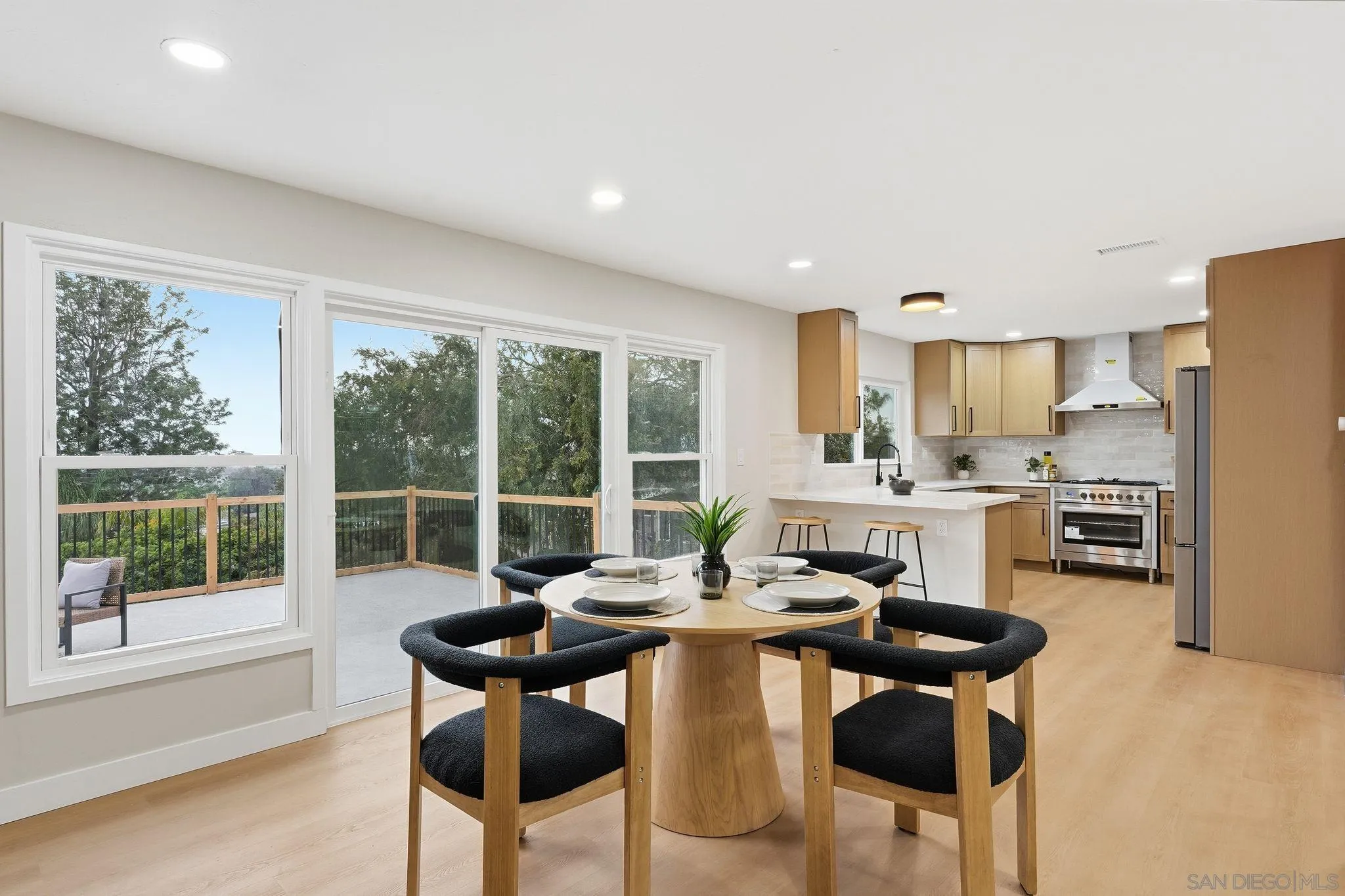 4800 Lee Avenue La Mesa, CA 91942 - Photo 11 of 60 a view of a dining room with furniture window and outside view